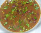 A picture of step 6 of Masala dar lobia.