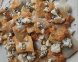 Foto del paso 7 de la receta: Ravioles con salsa de morrón y queso azul