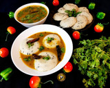 A picture of step 9 of No Onion And Garlic Sambar With Instant Poha Idli.