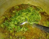 A picture of step 4 of Kaleji ka salan.