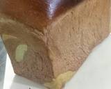 Roti Tawar Pandan Coklat langkah memasak 8 foto