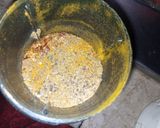 A picture of step 3 of Mirchi Chatkhara.