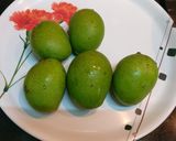 A picture of step 1 of Raw Mango Pickle.