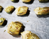 Foto del paso 3 de la receta: Alcachofas al horno con jamón