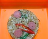 Foto langkah ke 1 dari resep Nasi Goreng Sembunyi Bento Anak.