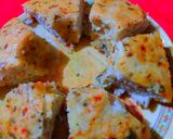 A picture of step 6 of Dibba roti or meenapa roti.
