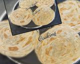 A picture of step 1 of Lachha Paratha with Frozen Method(flaky layered flatbread).
