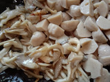 Tumis Jamur Baso Teh Buah Naga