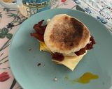 Foto langkah ke 6 dari resep English muffins dg ragi alami (sourdough starter).