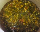 A picture of step 9 of Mixdal palak.