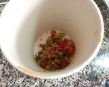 Foto del paso 4 de la receta: Salsa y pimiento del piquillo relleno