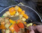 নিরামিষ কুমড়োর তরকারি(Niramish Kumror torkari recipe in Bengali) রেসিপি ধাপ - 4 ছবি