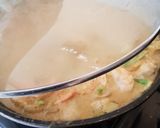 A picture of step 13 of My Yellow Coconut Curried Chicken & king Prawns. 😀.