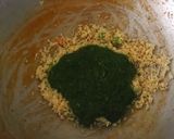A picture of step 3 of Patriotic Tricolor Upma.