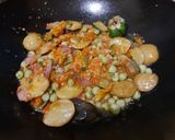 Foto langkah ke 3 dari resep Balado Jengkol dan Ikan asin.