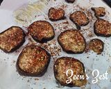 A picture of step 3 of Oven Roasted Eggplants.