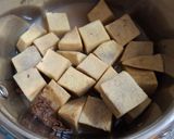A picture of step 2 of Elephant foot yam masala.