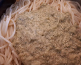 Foto del paso 6 de la receta: Pasta con pesto alla trapanese (con almendras y tomates)