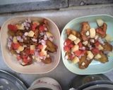 A picture of step 6 of Palak Patta Chaat.
