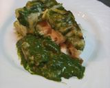 Foto del paso 3 de la receta Coliflor rellena, con bechamel de espinacas