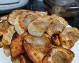 A picture of step 5 of Gyoza.