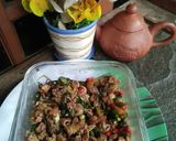 Foto langkah ke 3 dari resep Tumis cumi tempe asin.