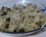 Foto del paso 5 de la receta Brócoli, patata y jamón gratinados