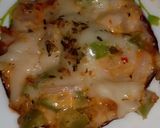 A picture of step 5 of Instant Healthy Aubergenie Pizza.