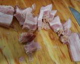 Foto del paso 5 de la receta: Tren de cerdo (carre con hueso) relleno bittersweet