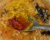 A picture of step 6 of Undhiyu.