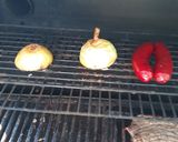 A picture of step 5 of Grilled Steaks with Compound Spread.