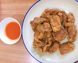 รูปขั้นตอนการทำที่ 4 ของ หมูชุบแป้งทอด