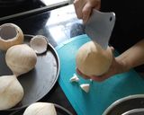 Foto langkah ke 1 dari resep Pudding kelapa muda dalam tempurung | #caramemotongkelapamuda.
