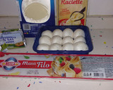 Foto del paso 1 de la receta: Tarta crujiente de champiñones y quesos
