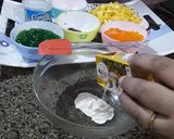A picture of step 2 of Mango Sagoo Jelly Dessert.