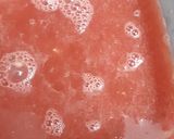 A picture of step 3 of Watermelon slush.