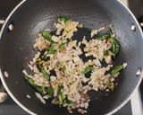 A picture of step 5 of Jeera rice and dal tadka.
