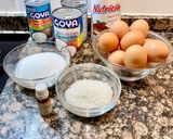 Foto del paso 1 de la receta: Flan de coco con crema de coco
