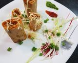 A picture of step 5 of Mumbai Jini dosa.