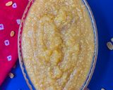 A picture of step 6 of Moong Daal Halwa.