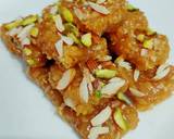 Coconut Jaggery Burfi  recipe step 4 photo