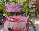 Foto langkah ke 11 dari resep Kue Ulang Tahun Blackforest Kukus.