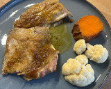 Foto del paso 4 de la receta: Corvina asada con costra de nueces