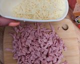 Sonkás melegszendvicskrém 🍞🥪🧄🧀 recept fázis 1 fotója