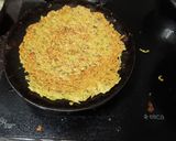 A picture of step 4 of Veg Methi pancakes healthy version.