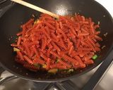 Une image de l'étape 9 de Fusilis de lentilles corail aux légumes du jardin et mozzarella di buffala.