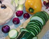 Foto del paso 3 de la receta: Dumplings con verduras a la plancha