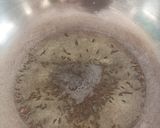A picture of step 1 of Bhindi fry.