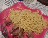 Foto del paso 9 de la receta: Fideos cabello de ángel caseros con salsa de espinacas