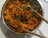 Foto langkah ke 3 dari resep Korean Bibimbap.